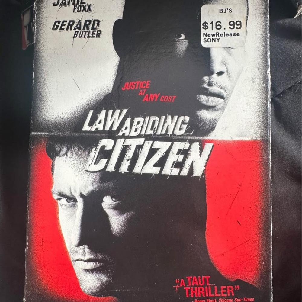 Law Abiding Citizen DVD